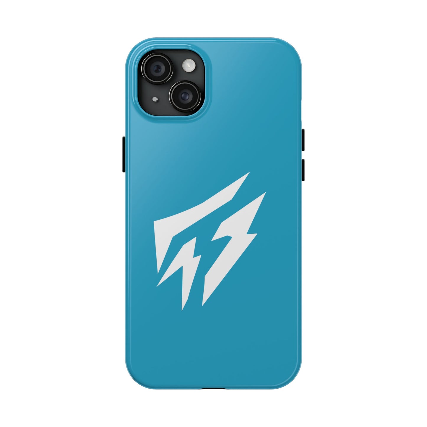 Flashlander Thunders Tough Phone Cases for all Iphone and Samsung Galaxy Blue Aqua Turquoise