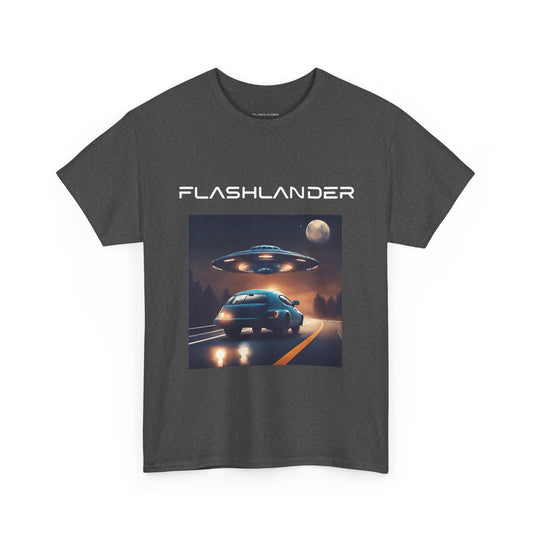 Camiseta retro OVNI, camisa alienígena, camisa platillo volador, camisa de astronomía, camisa de abducción, camisa de película alienígena, regalo del día ovni, regalo para los amantes del espacio, camiseta unisex de algodón pesado con marca Flashlander