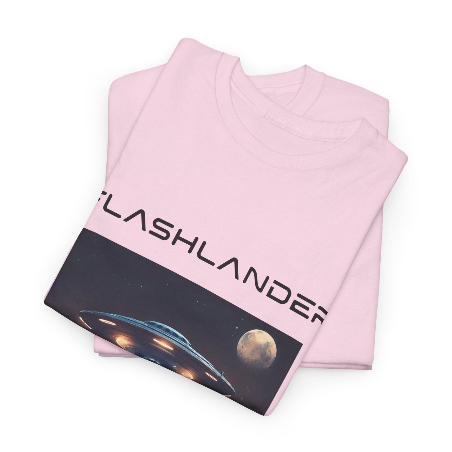 Retro UFO Alien Flashlander Gym Shirt