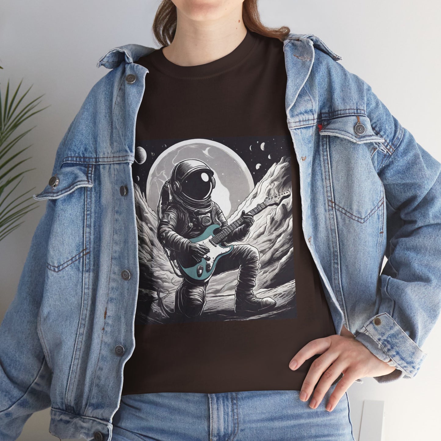 Galactic Jam Rockstar Astronaut Flashlander Gym Shirt