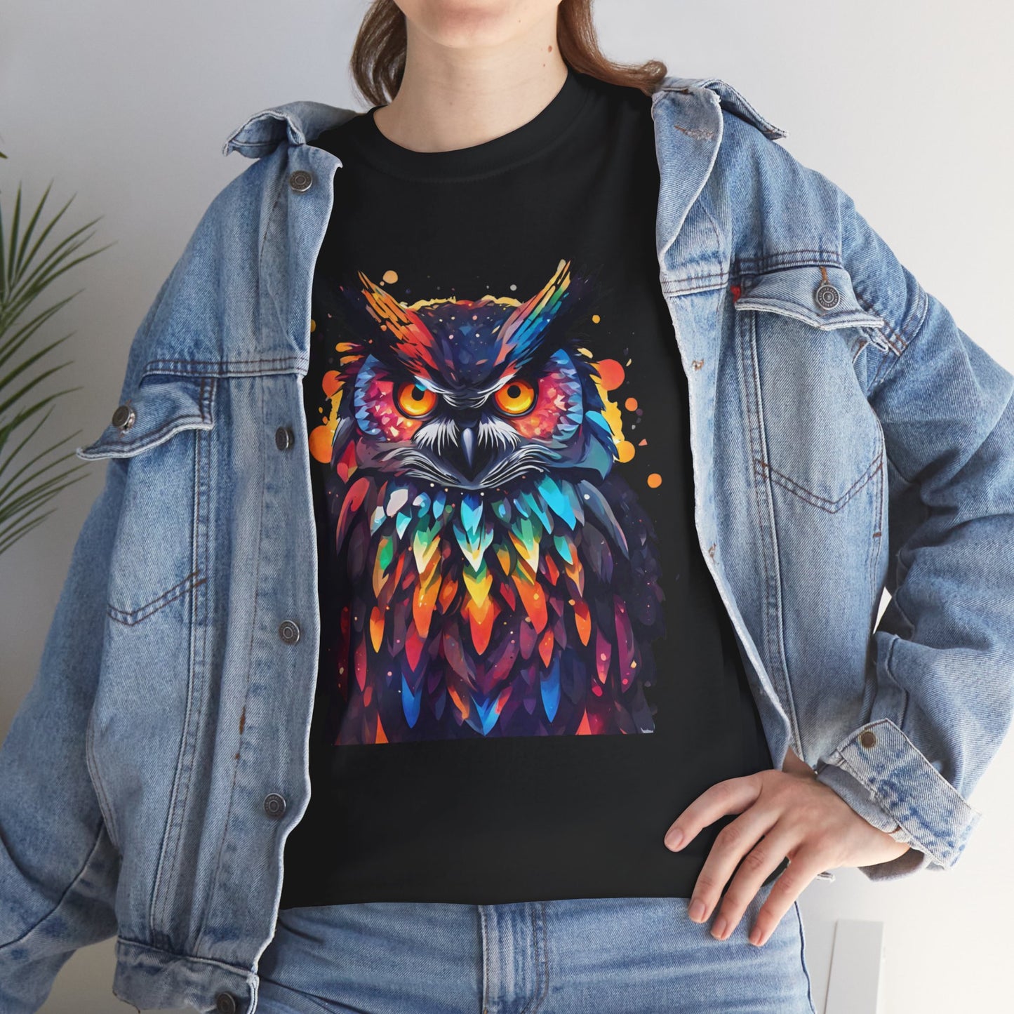 T-shirt de sport Flashlander à plumes de hibou Symphony