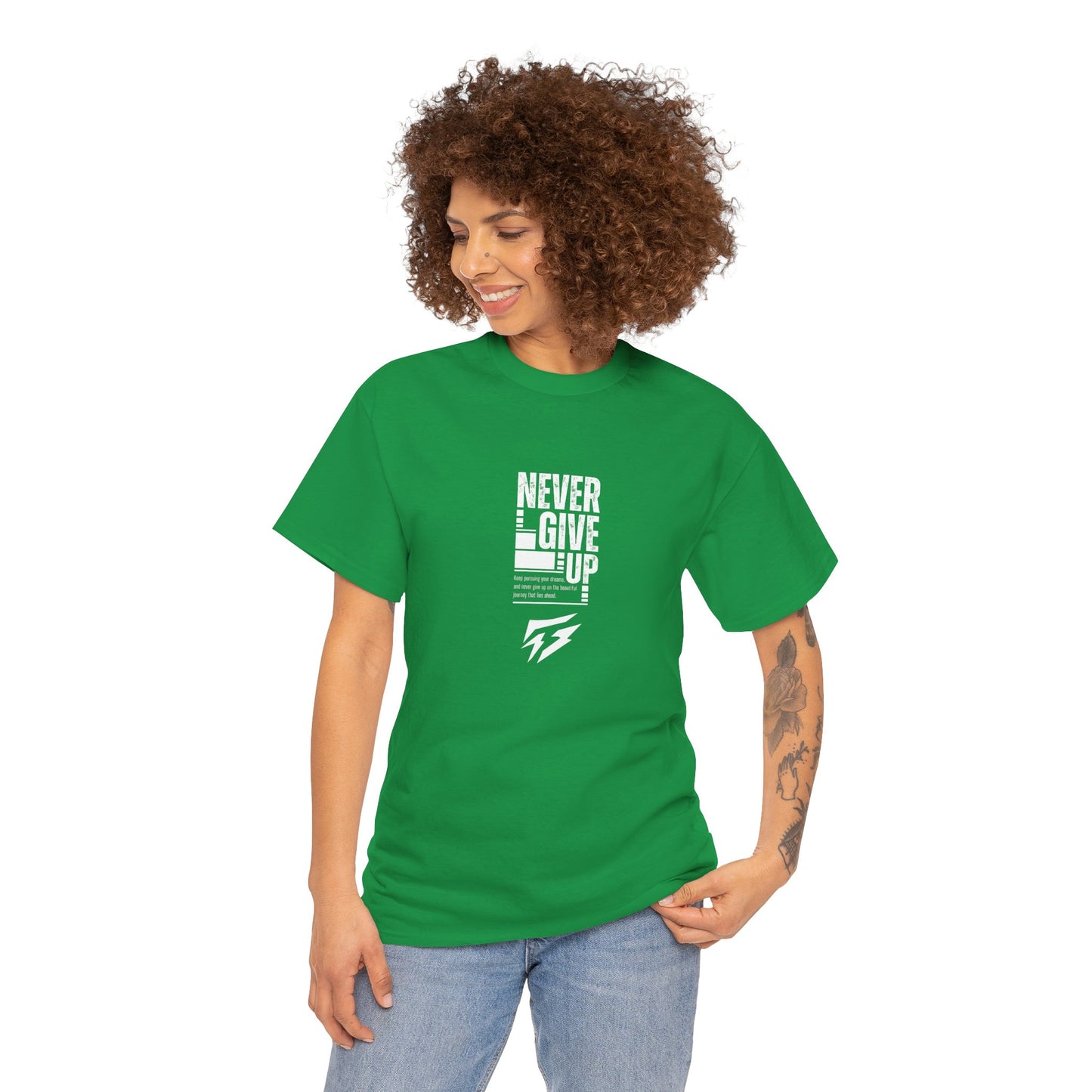 Never Give Up - Flashlander Gym Shirt