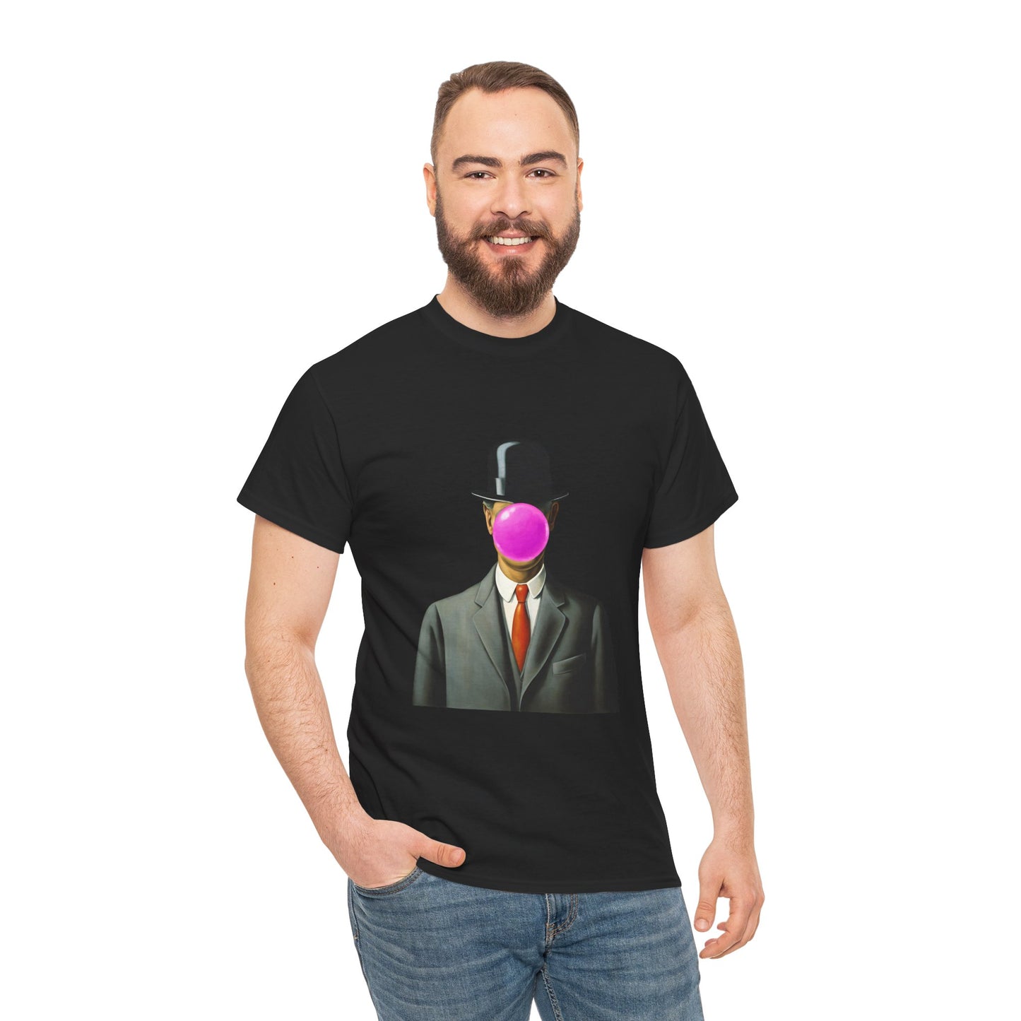 The Son Of Man with Pink Bubblegum - Flashlander Gym Shirt