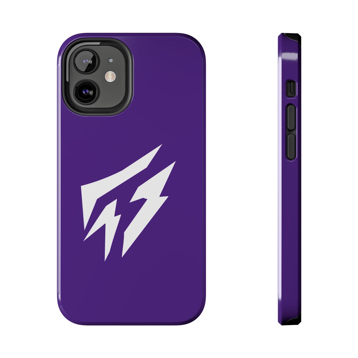 Flashlander Thunders Tough Phone Cases for all Iphone and Samsung Galaxy Purple