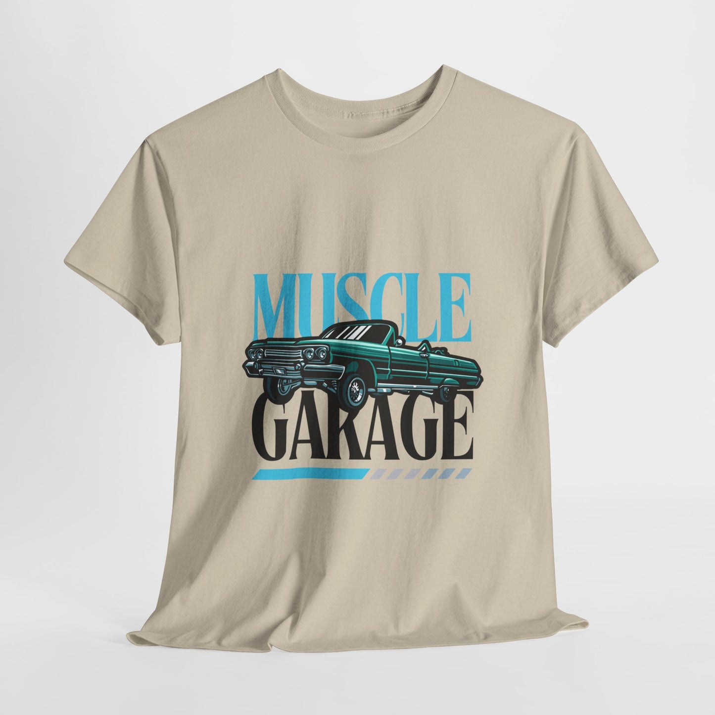 Garage de voitures vintage Muscle - T-shirt de sport Flashlander