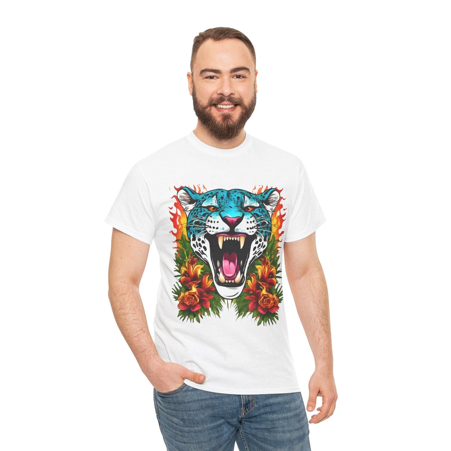 Vintage Jaguar Tattoo - Flashlander Gym Shirt