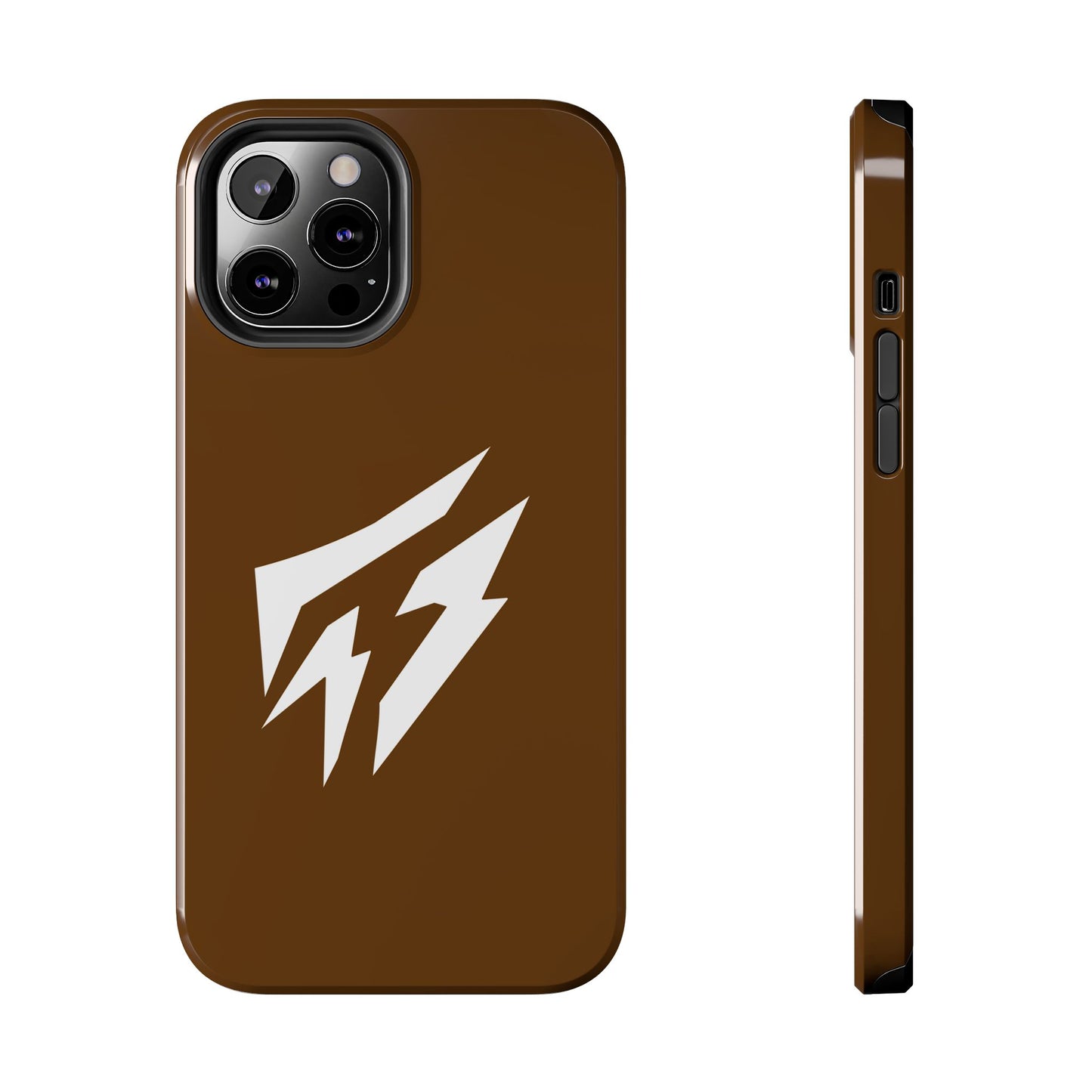 Flashlander Thunders Tough Phone Cases for all Iphone and Samsung Galaxy Brown