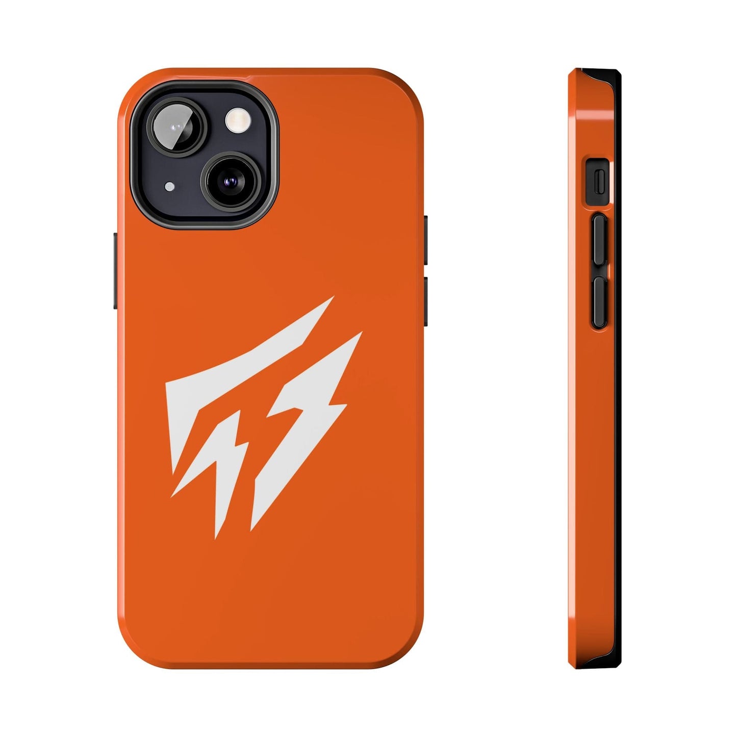 Flashlander Thunders Tough Phone Cases for all Iphone and Samsung Galaxy Orange