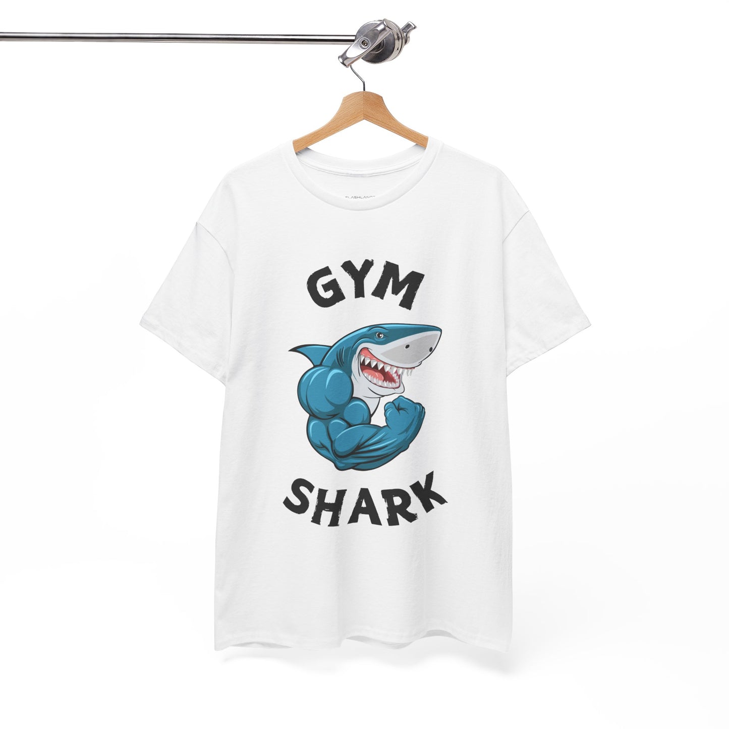 Muscle Gym Shark Bodybuilder Shirt - Flashlander