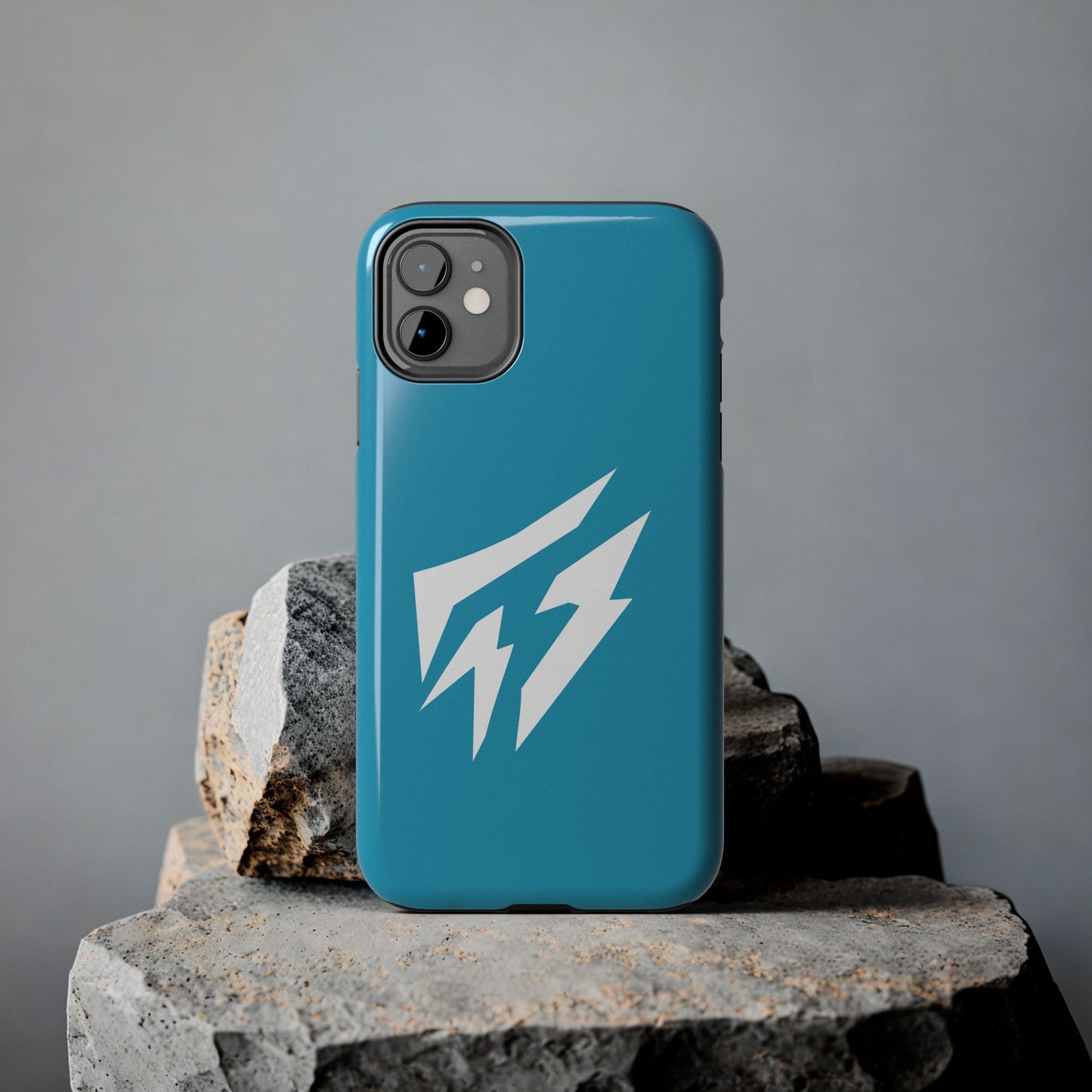 Flashlander Thunders Tough Phone Cases for all Iphone and Samsung Galaxy Blue Aqua Turquoise