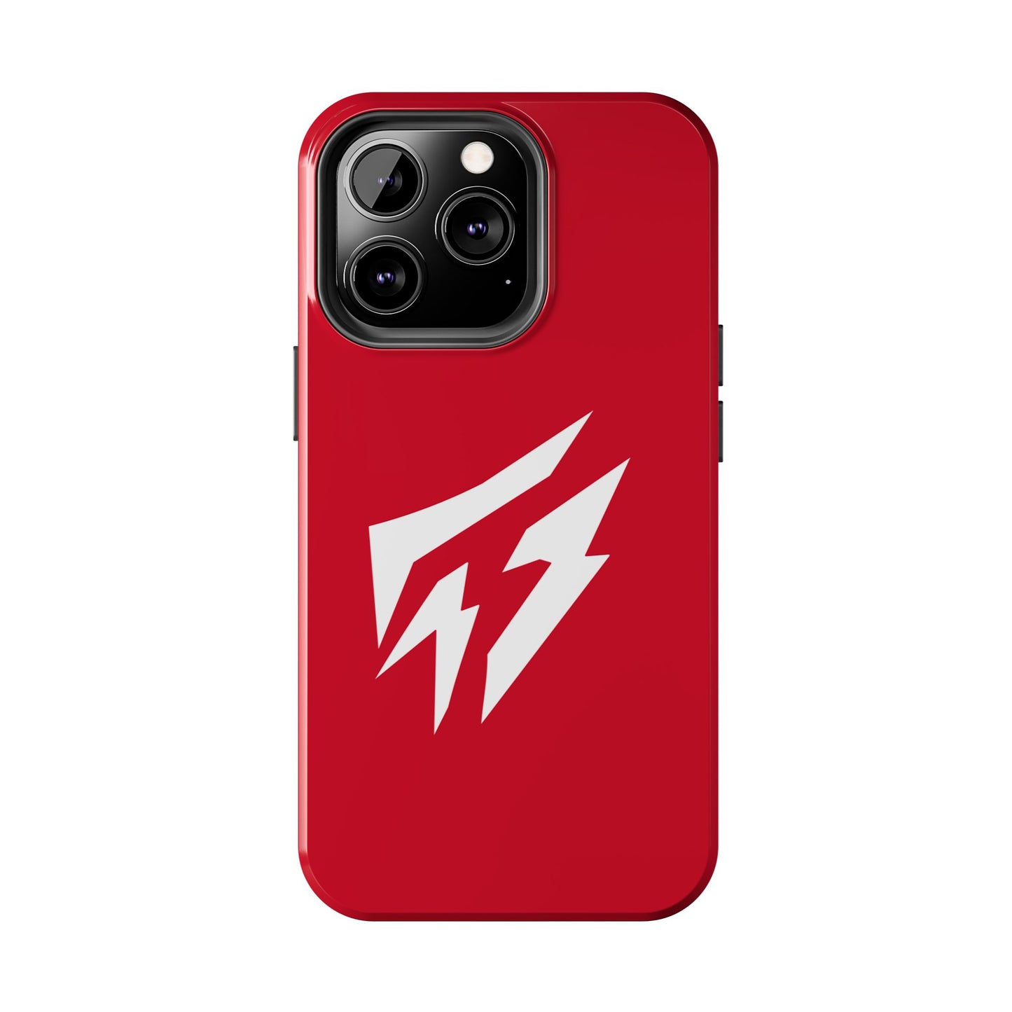 Flashlander Thunders Tough Phone Cases for all Iphone and Samsung Galaxy Dark Red