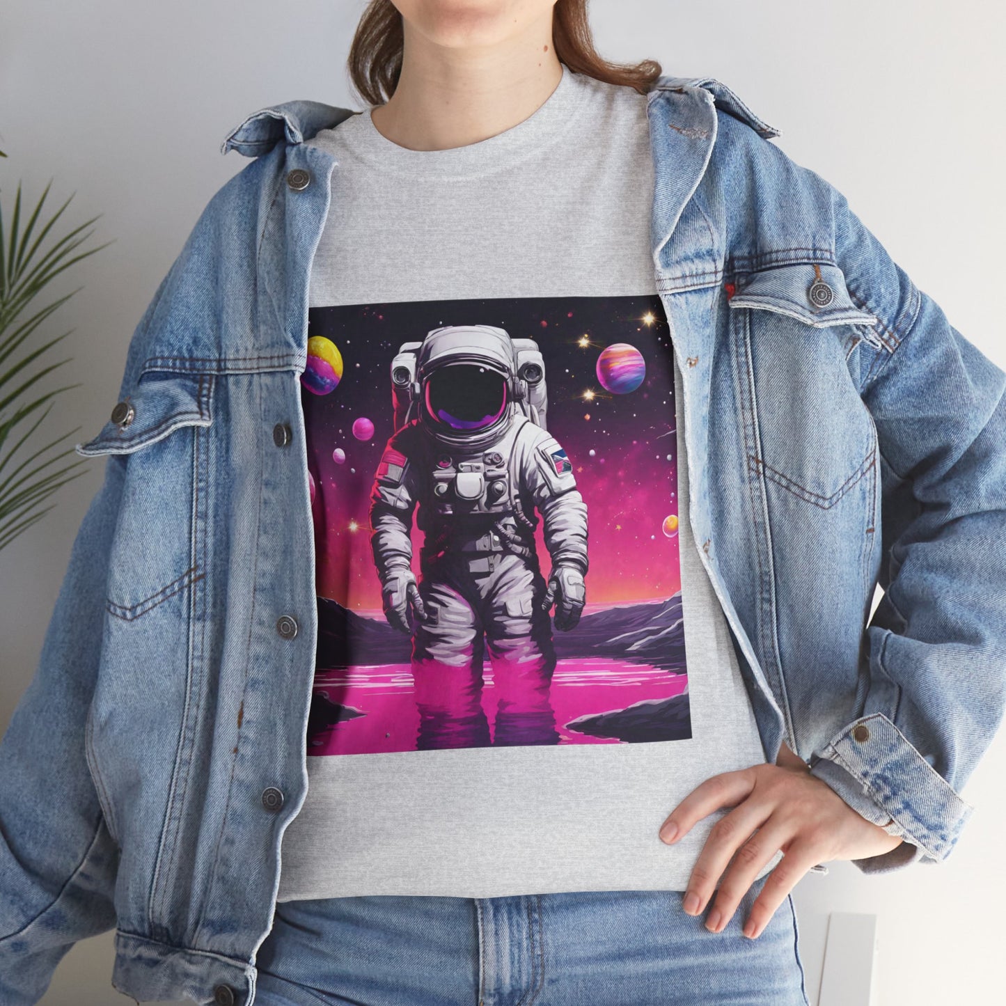 Astronaut Exploring New Worlds Flashlander Gym Shirt