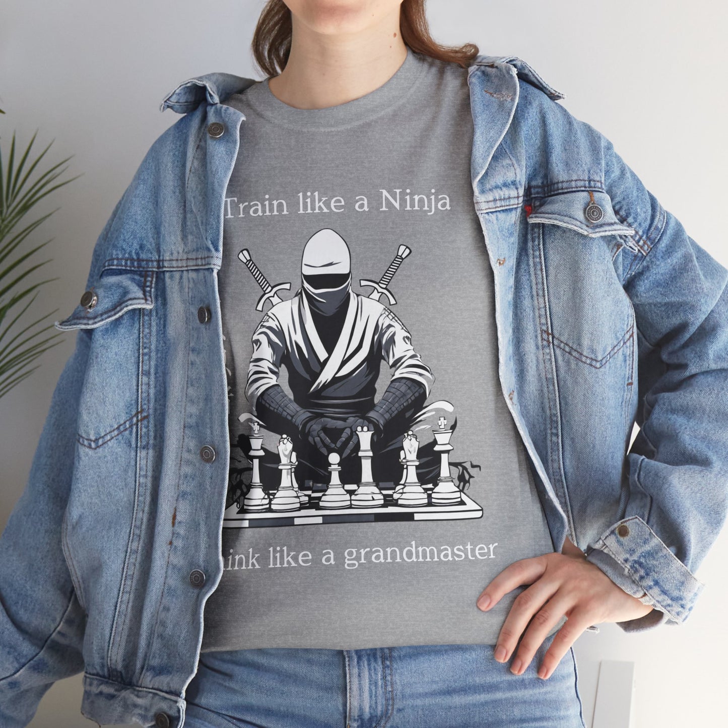 Entraînez-vous comme un ninja, pensez comme un grand maître - T-shirt de sport Flashlander