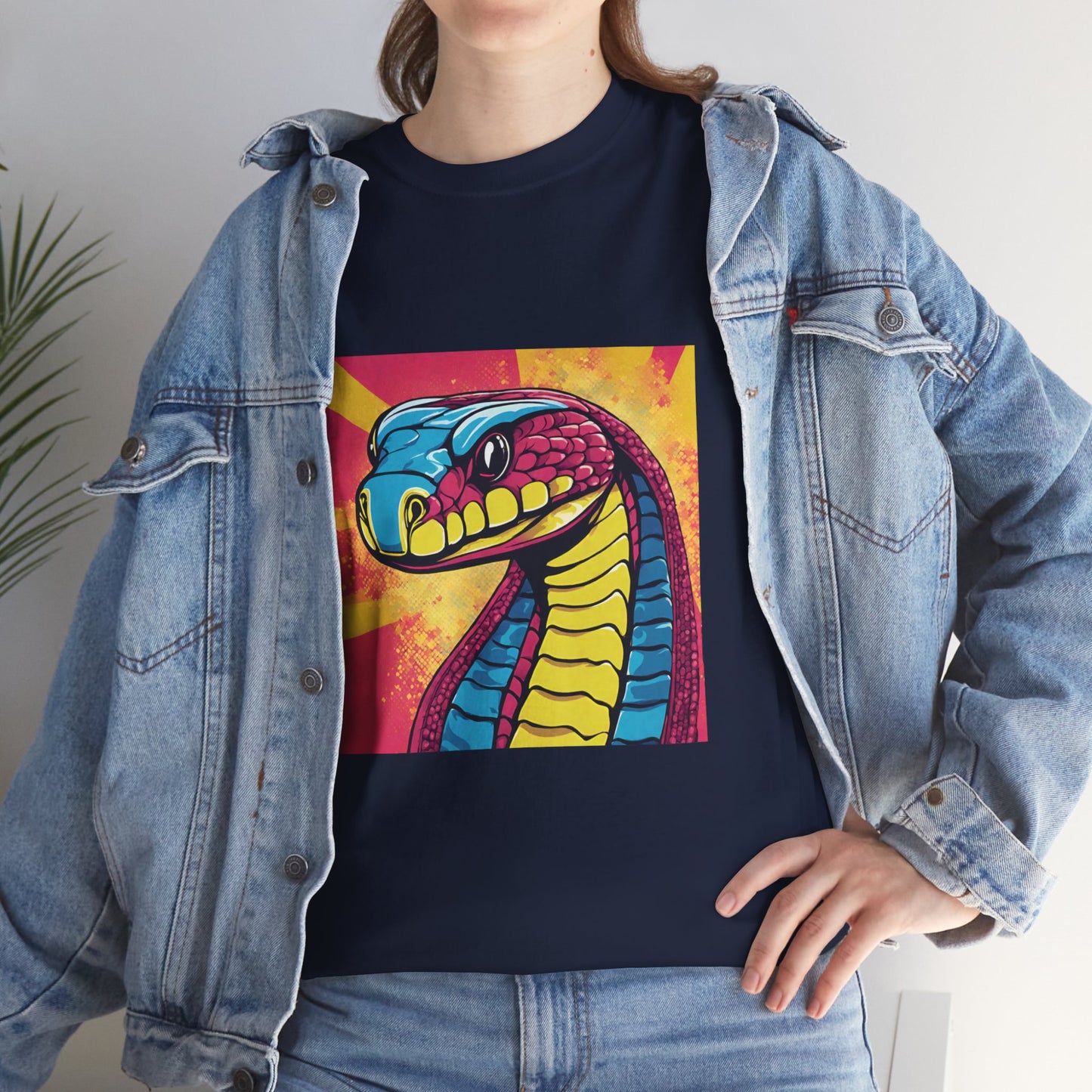 Cobra Snake Pop Art - Flashlander Gym Shirt