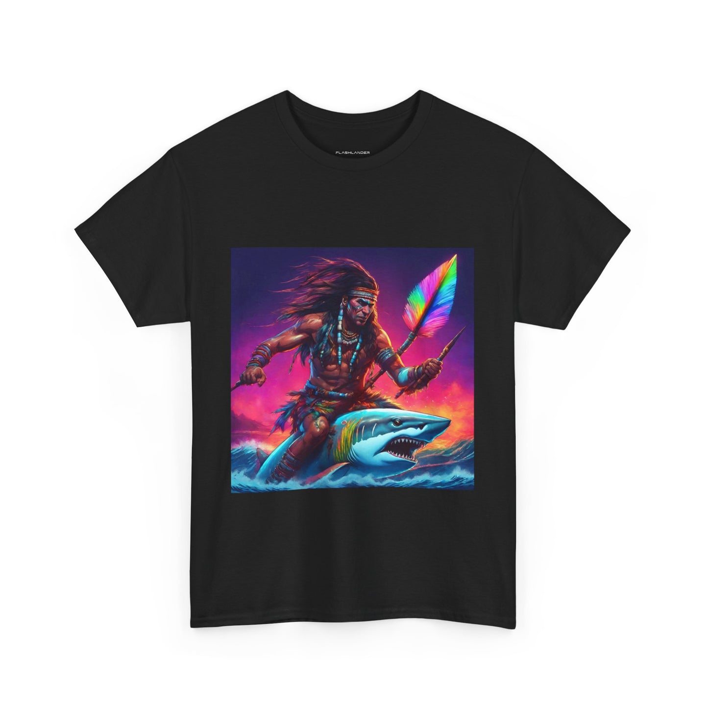 T-shirt de sport Flashlander Oceanic Warrior