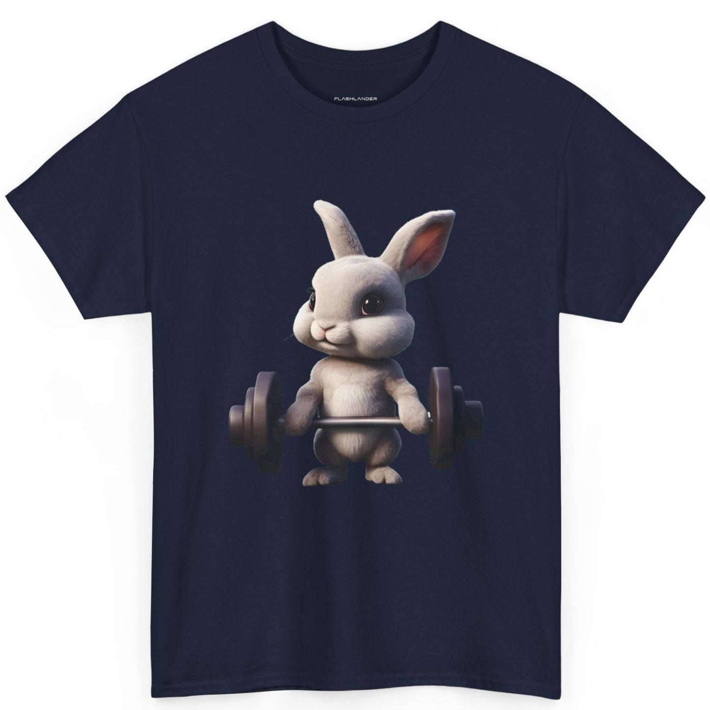 Camiseta deportiva de Flashlander con diseño de Bunny Lifting