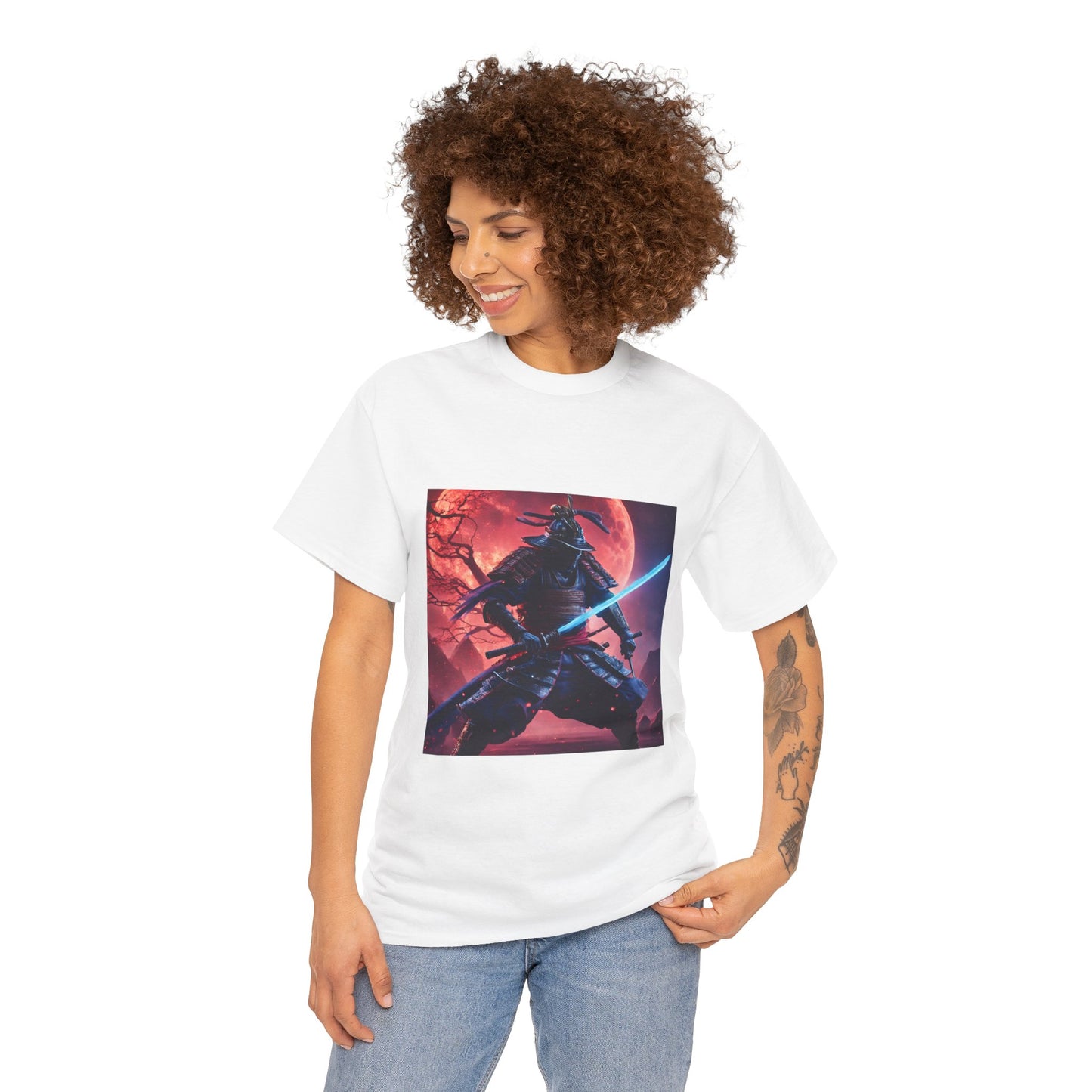 Galactic Ronin Alien Samurai Flashlander Gym Shirt