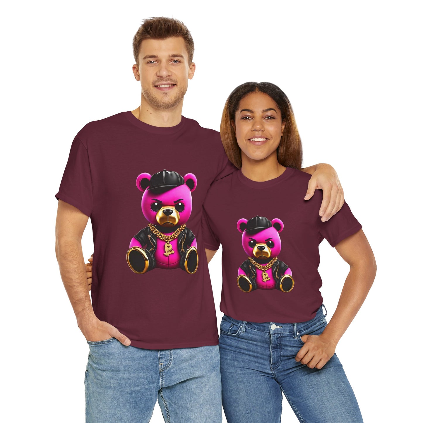 Teddy Bear Hip-Hop Fury Graphic Tee Flashlander