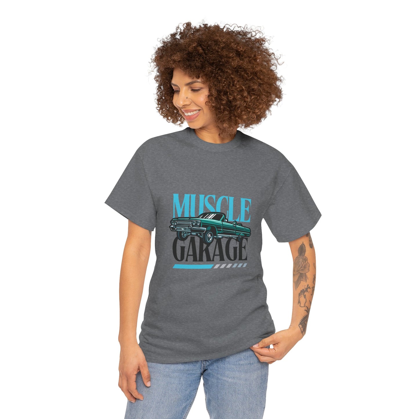 Vintage Car Muscle Garage - Flashlander Gym Shirt