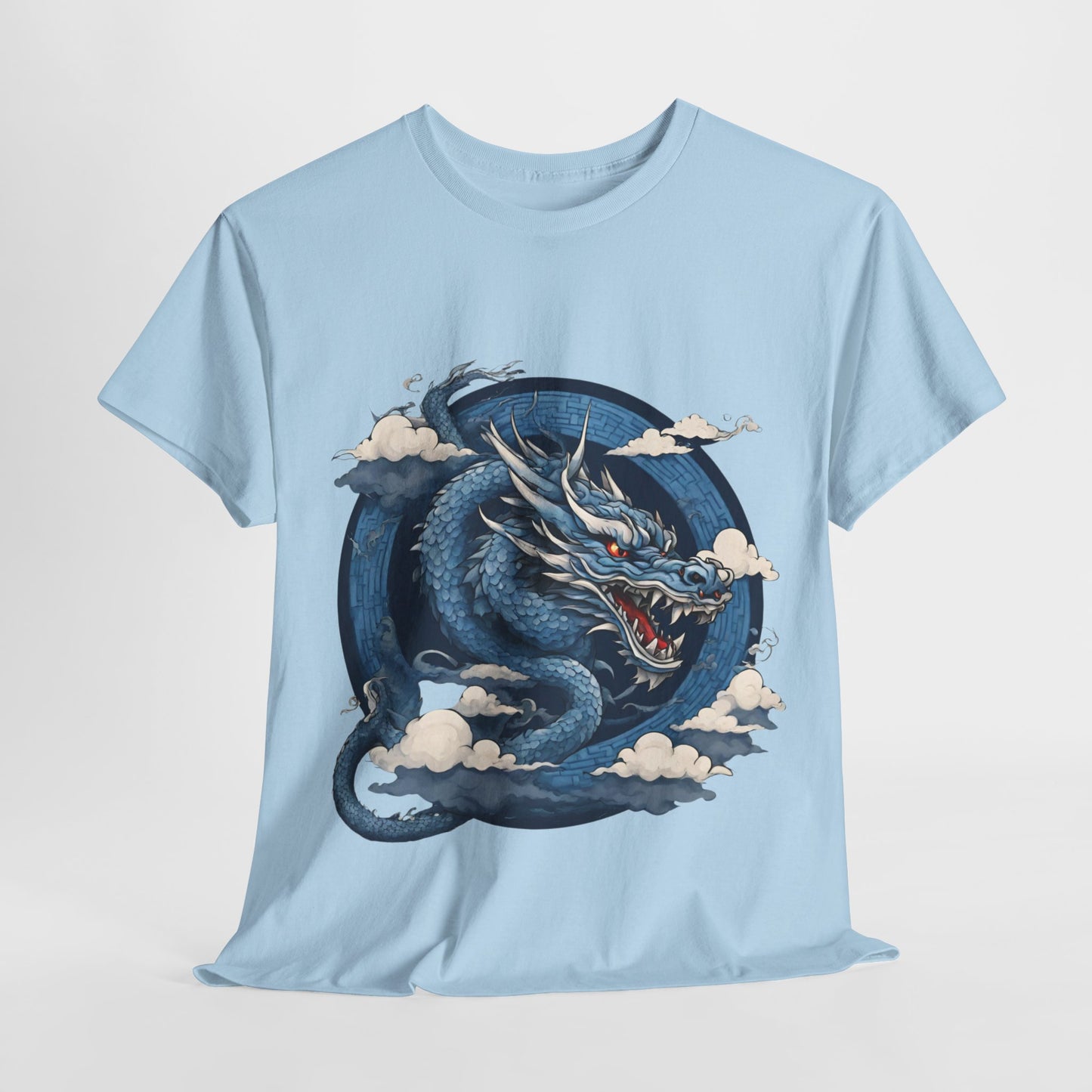 Dragon bleu japonais - T-shirt de sport Flashlander