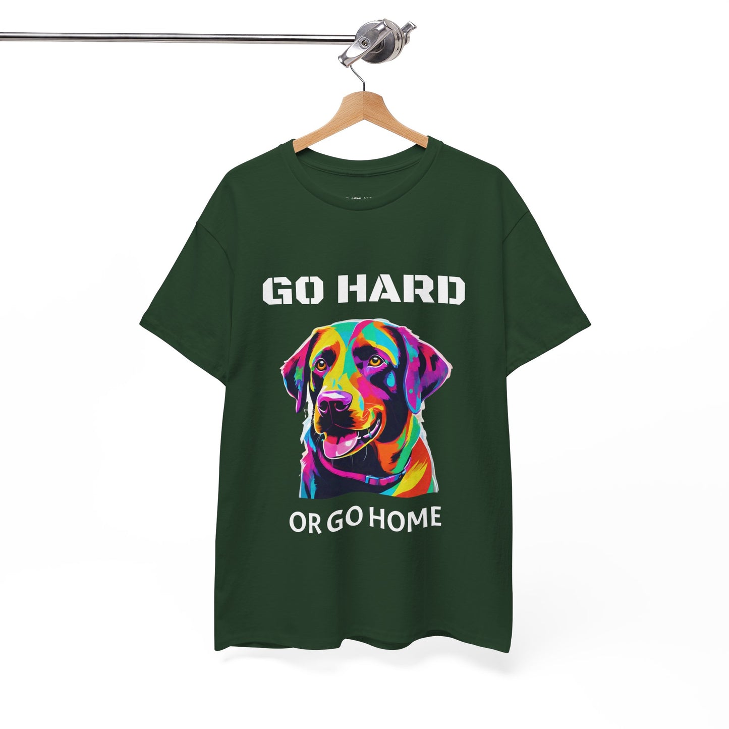 Labrador Retriever Dog Pop Art  - Go Hard Or Go Home Flashlander Gym Shirt