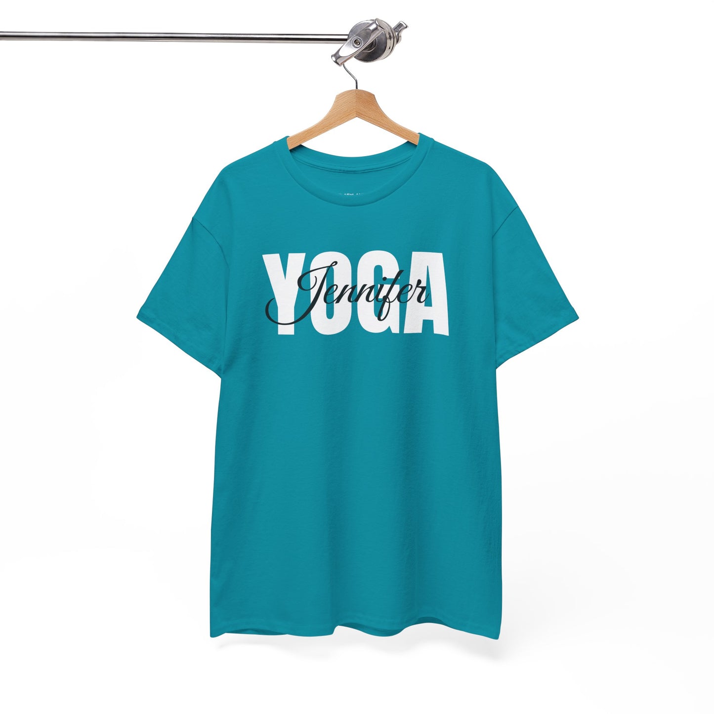 Personalized Yoga Shirt with Custom Name - Flashlander Gym Tee