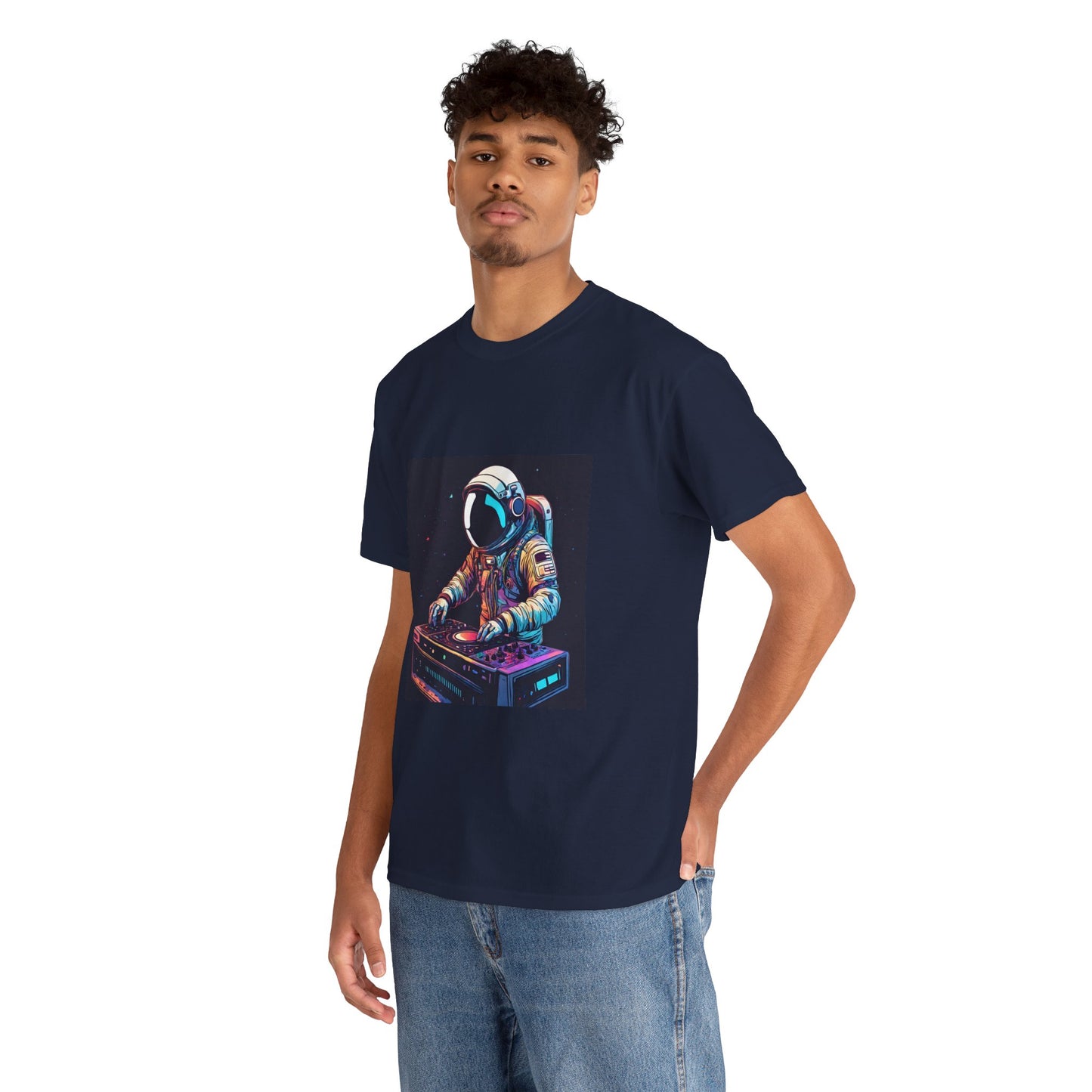 Astronaut Techno DJ Flashlander Gym Shirt