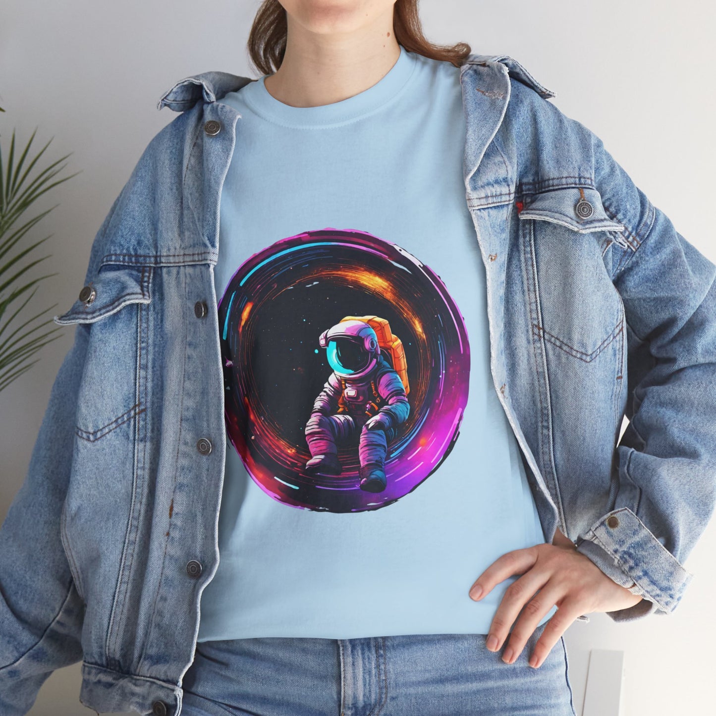 Astronaut's Black Hole Flashlander Gym Shirt