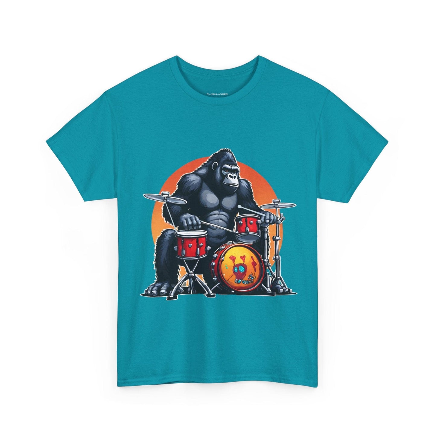 T-shirt de sport Flashlander du batteur Groove Gorilla