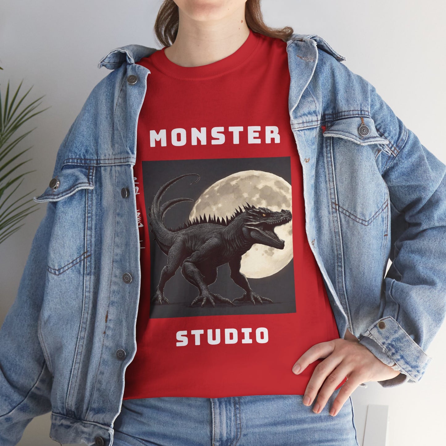 Vintage Monster Studio Japanese Custom Name - Flashlander Gym Shirt