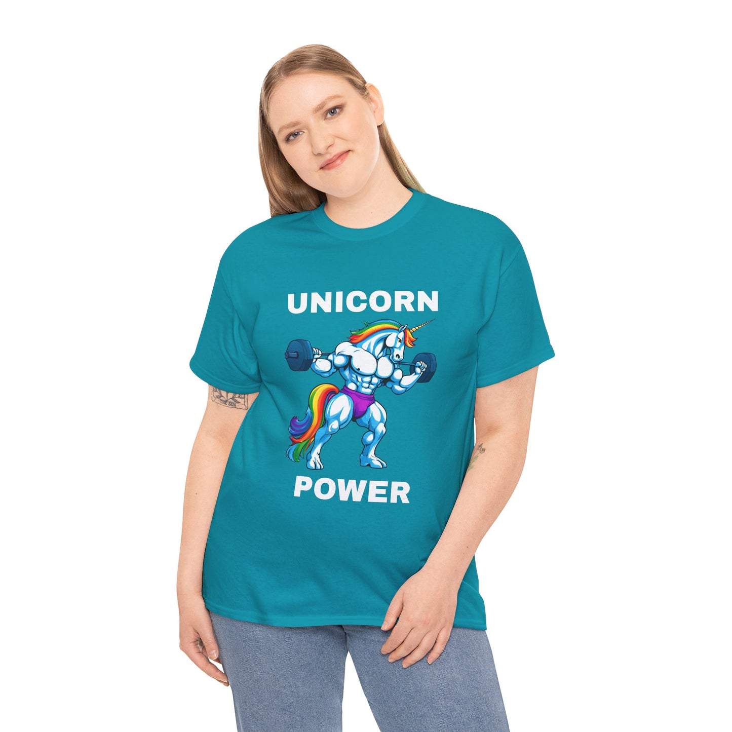 Muscle Unicorn Power  - Flashlander Gym Shirt