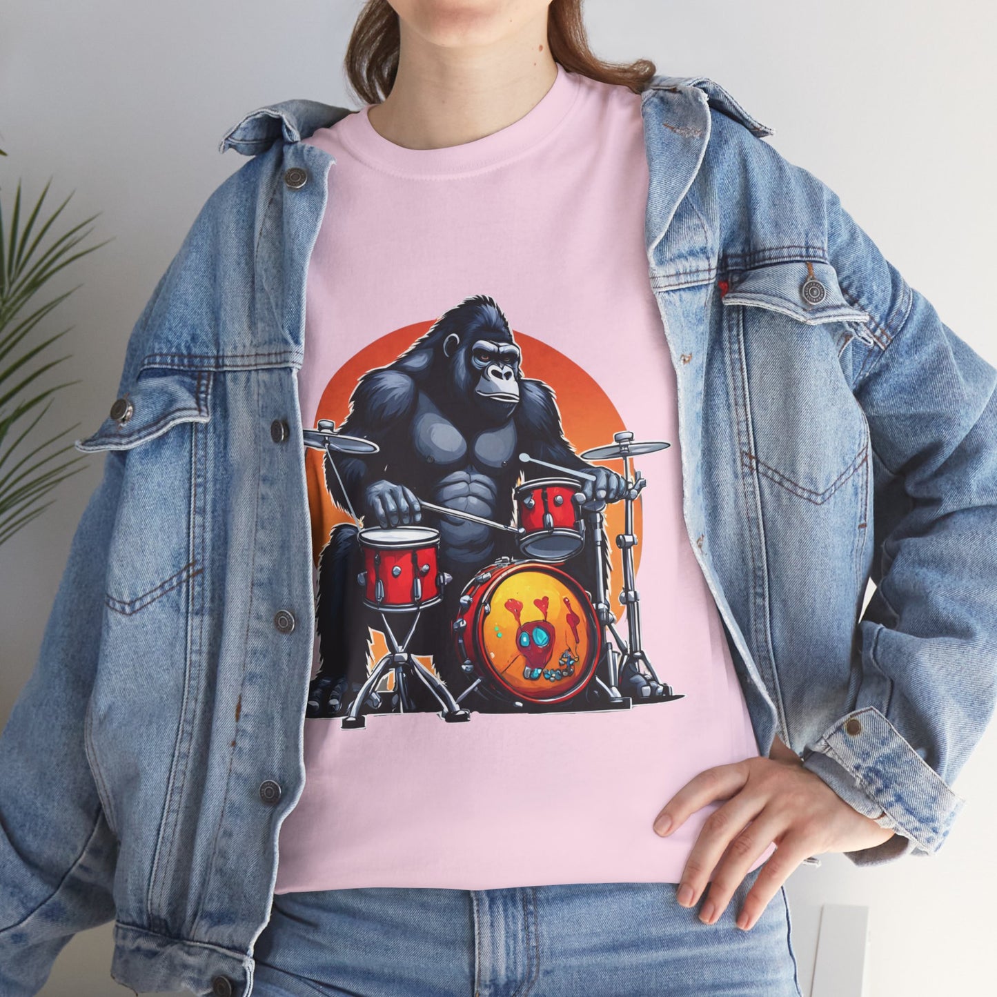 Groove Gorilla Drummer Flashlander Gym Shirt