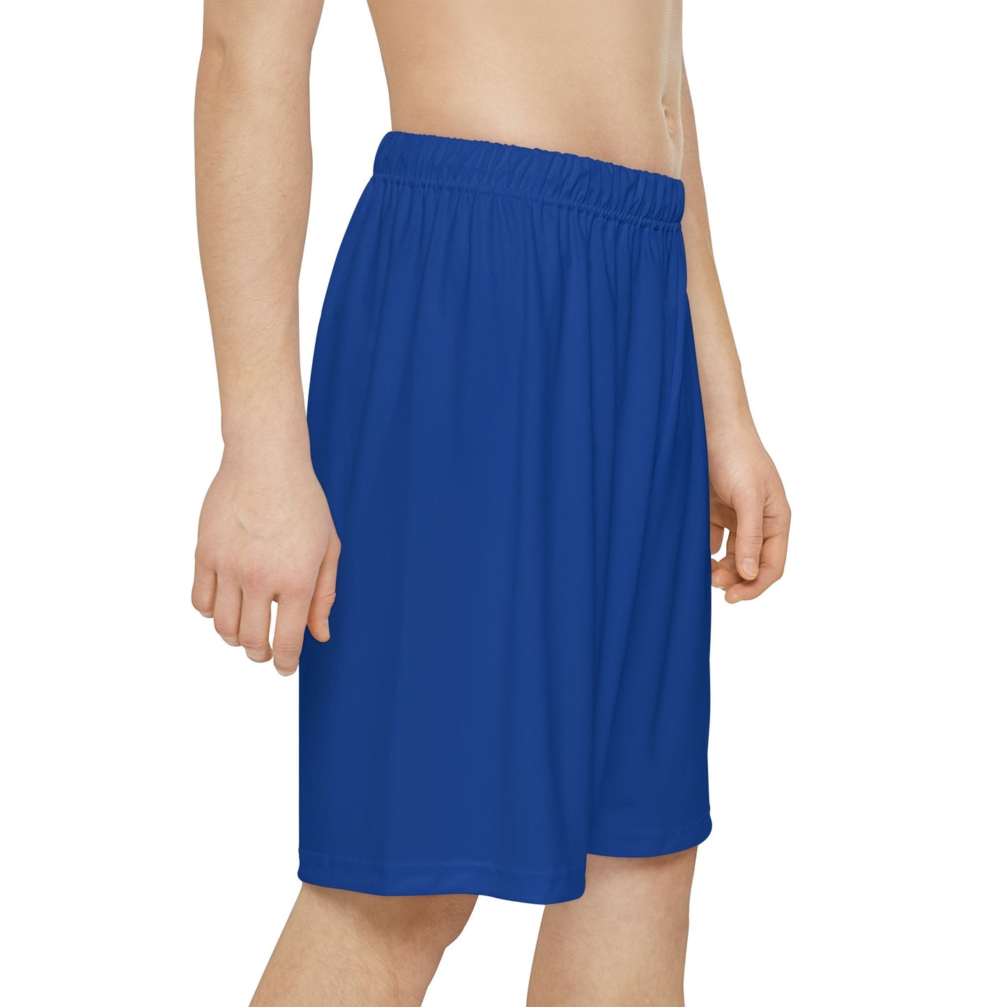 Short de sport pour homme Flashlander ALG Performance (AOP) Bleu foncé marine