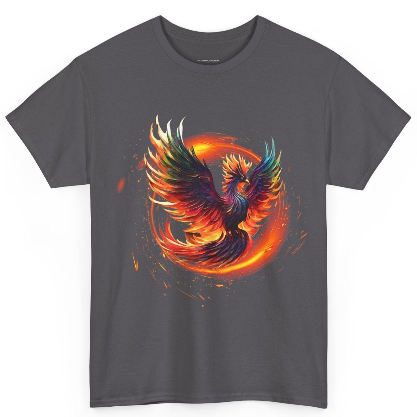 Phoenix Rising from Ashes Flashlander Gym Shirt