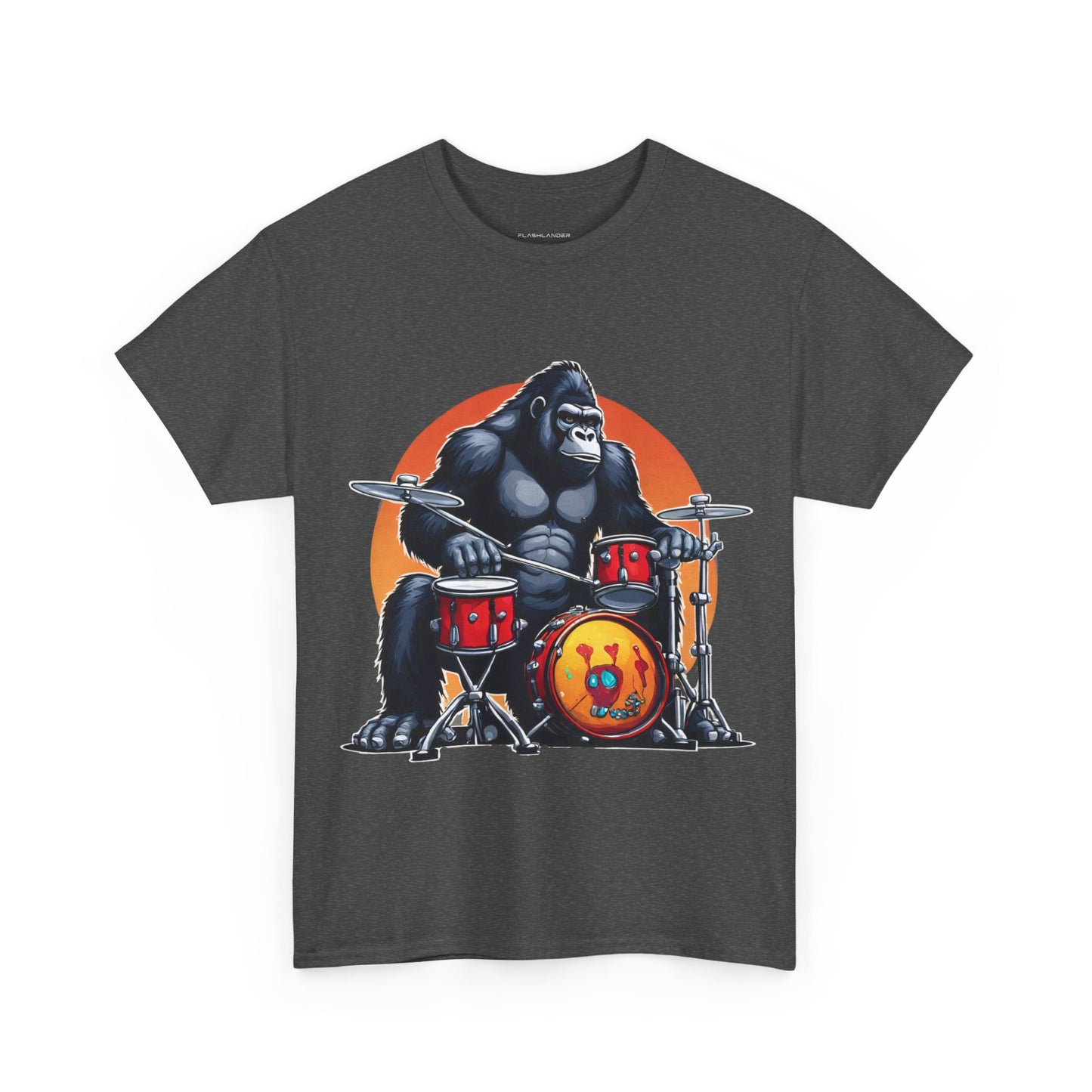 Muscle Gorilla Drummer Flashlander Gym Shirt