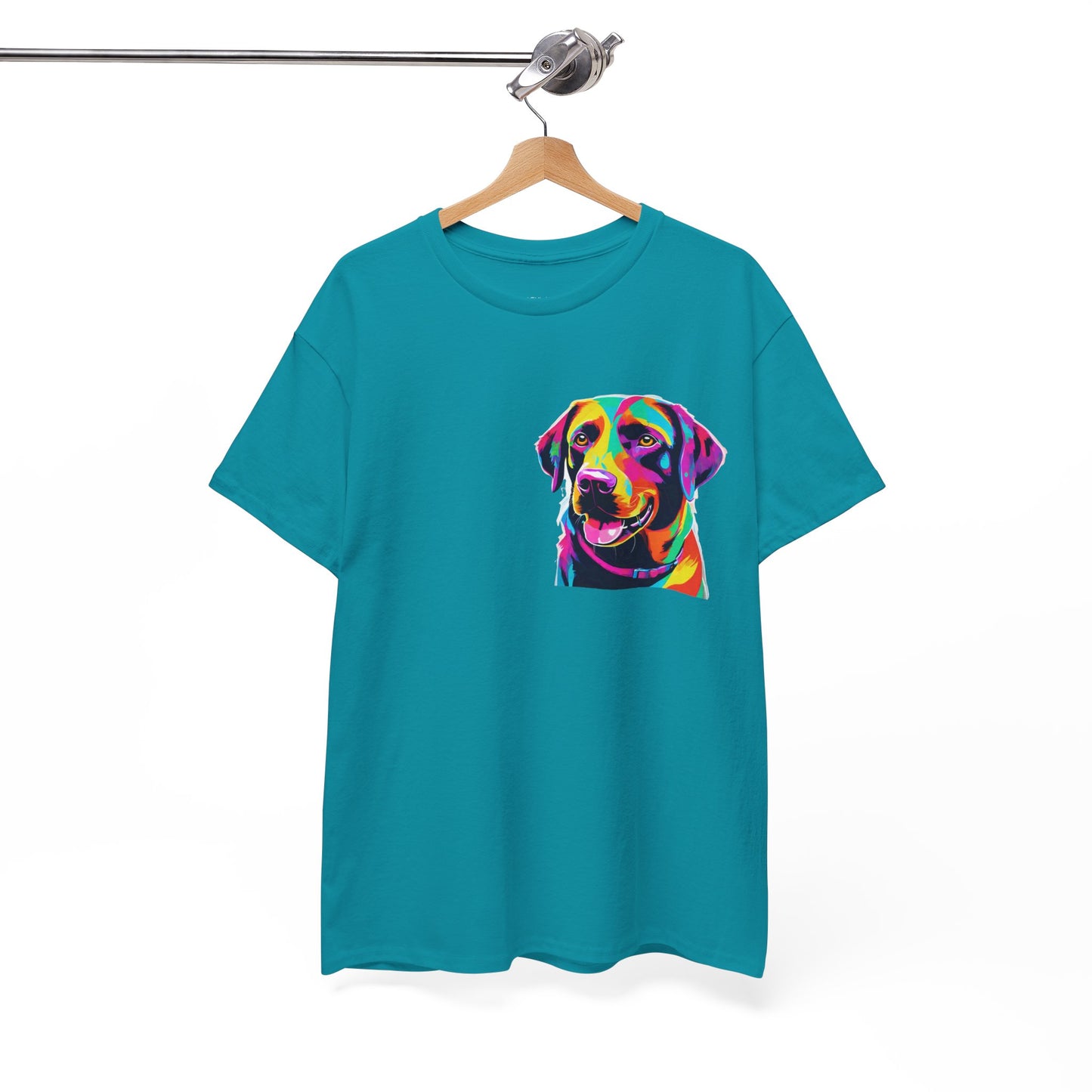 Pop Art Lab Dog in the Heart Flashlander Gym Shirt