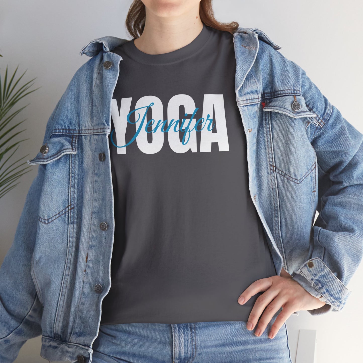 Personalized Yoga Shirt with Custom Name - Flashlander Gym Tee