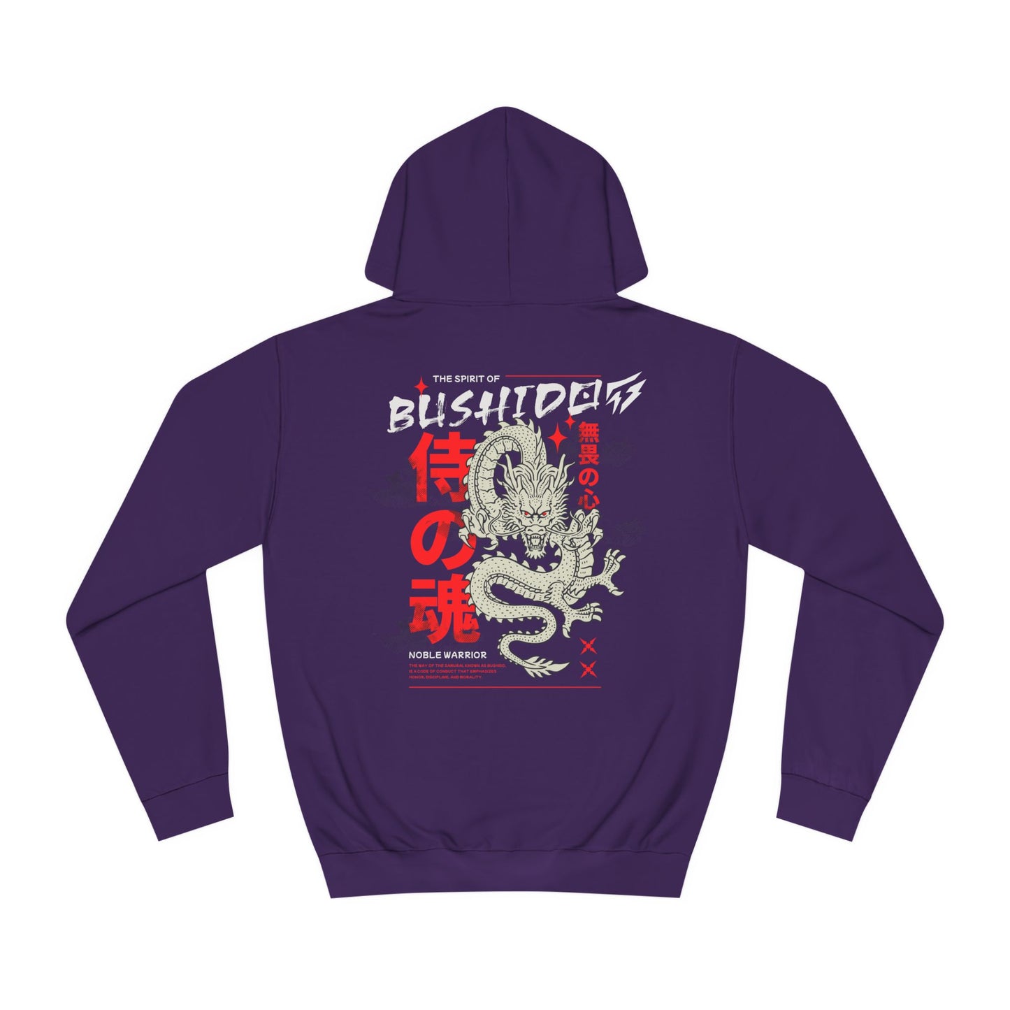 Japanese Dragon Bushido - Flashlander Unisex Hoodie Personalized Hoodie White