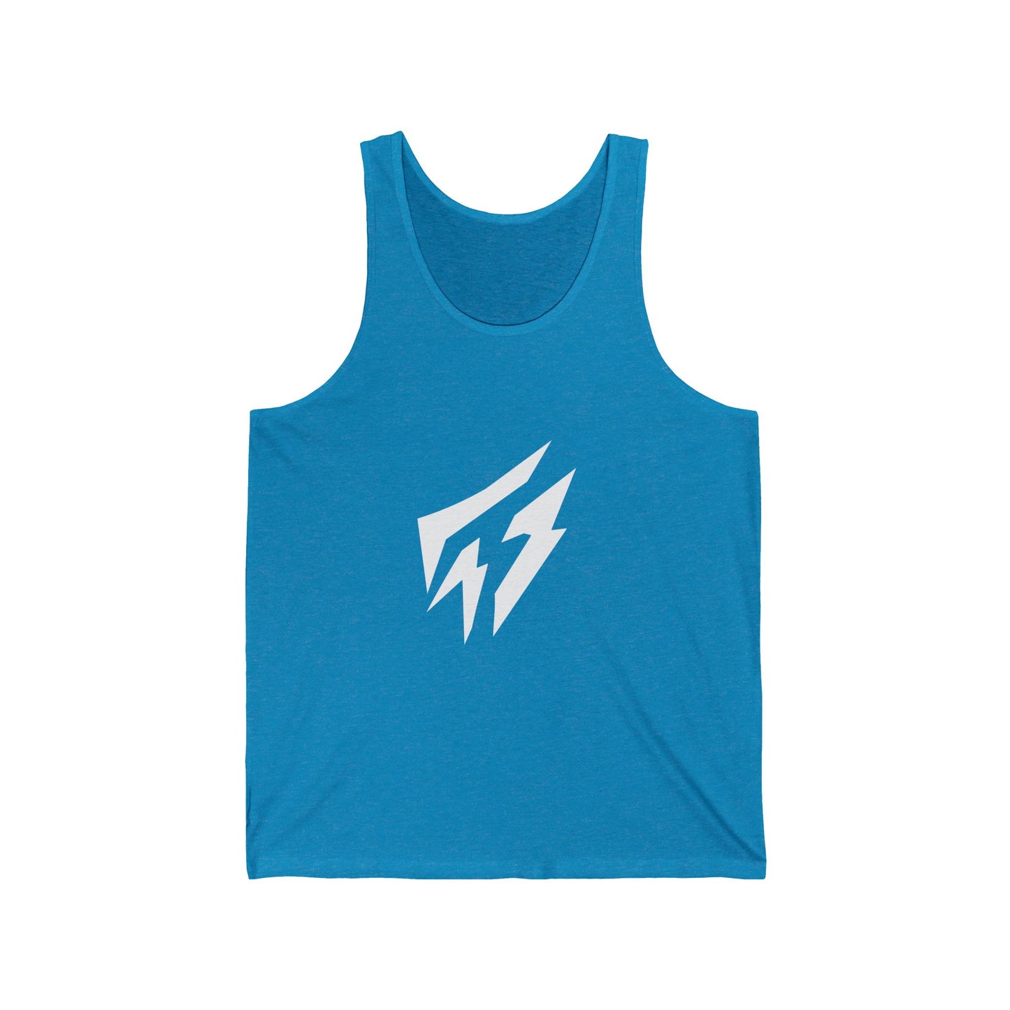 Flashlander Thunders Gym Rooster Bodybuilding Cotton Unisex Jersey Tank White