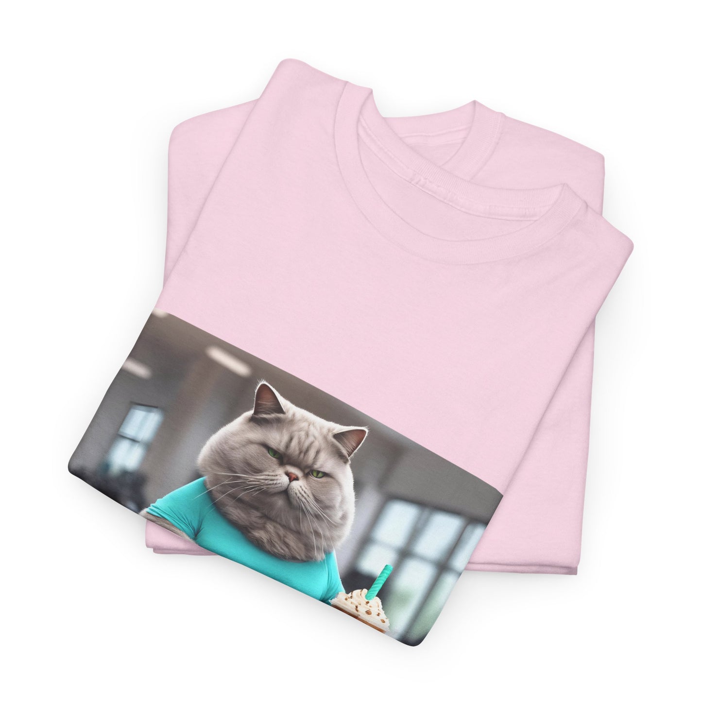 Funny Fat Cat On The Treadmill - Flashlander Gym Shirt