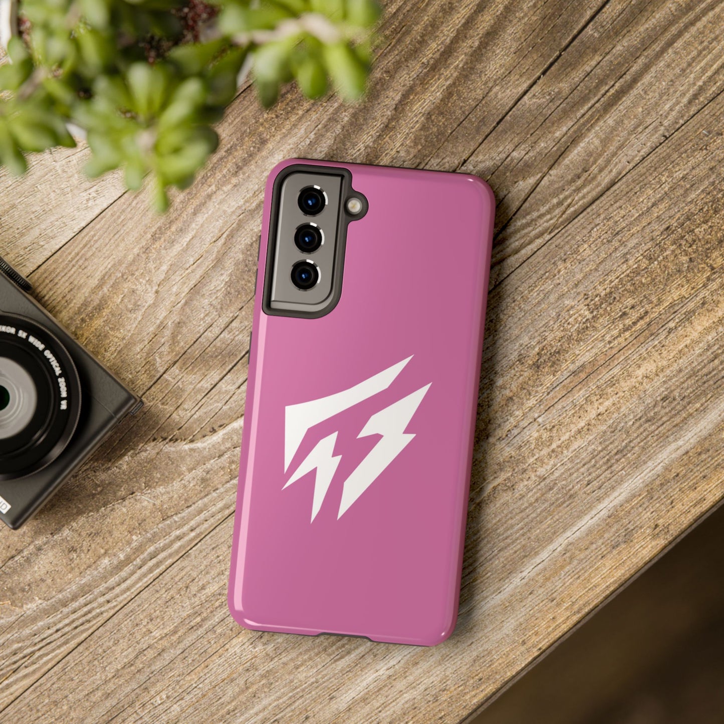 Flashlander Thunders Tough Phone Cases for all Iphone and Samsung Galaxy Light Pink