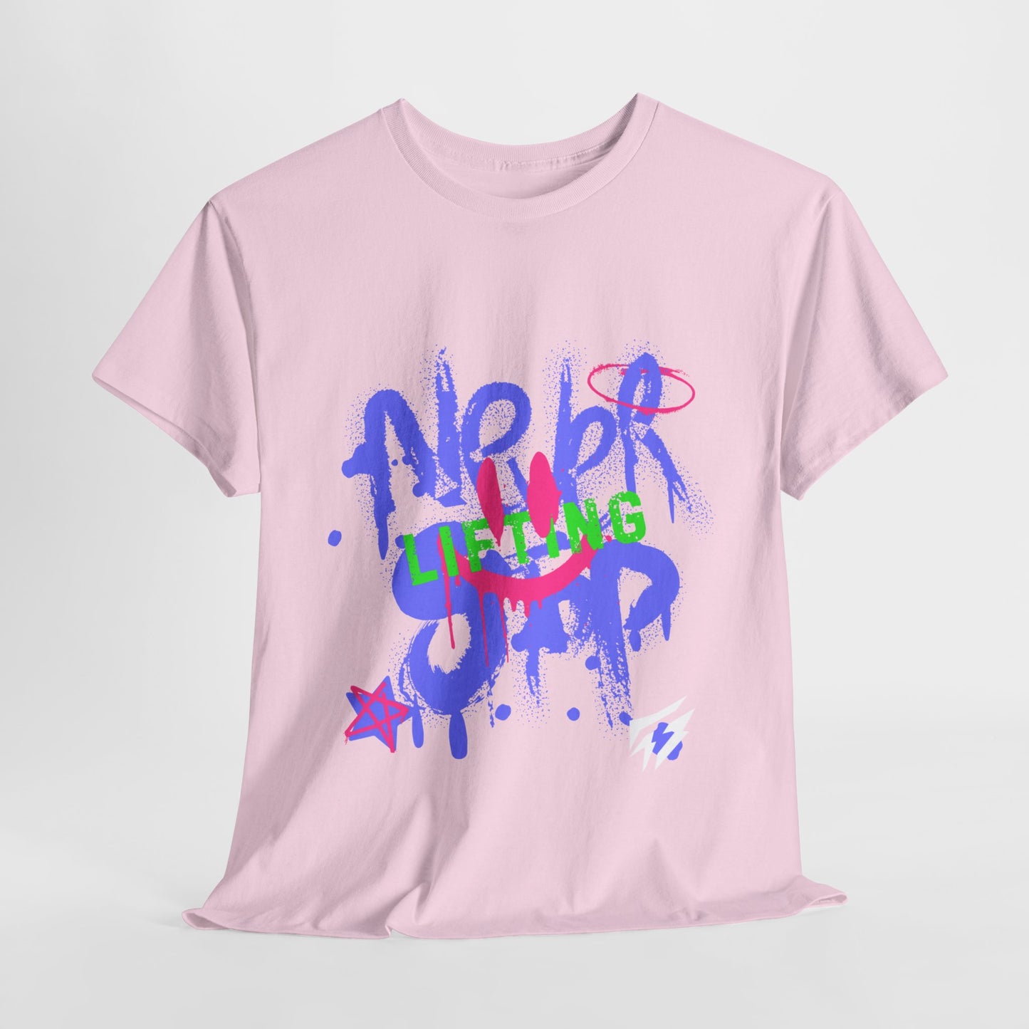 Graffiti Flashlander - Never Stop Lifting Gym T-Shirt Sport Grey