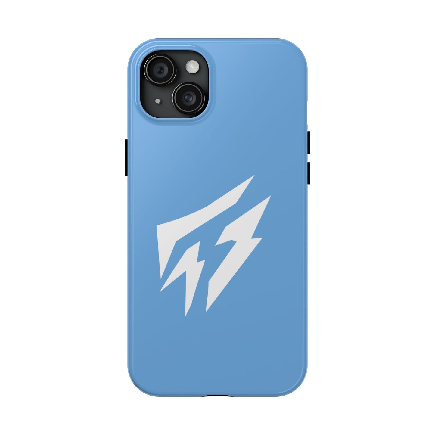 Flashlander Thunders Tough Phone Cases for all Iphone and Samsung Galaxy Light Blue