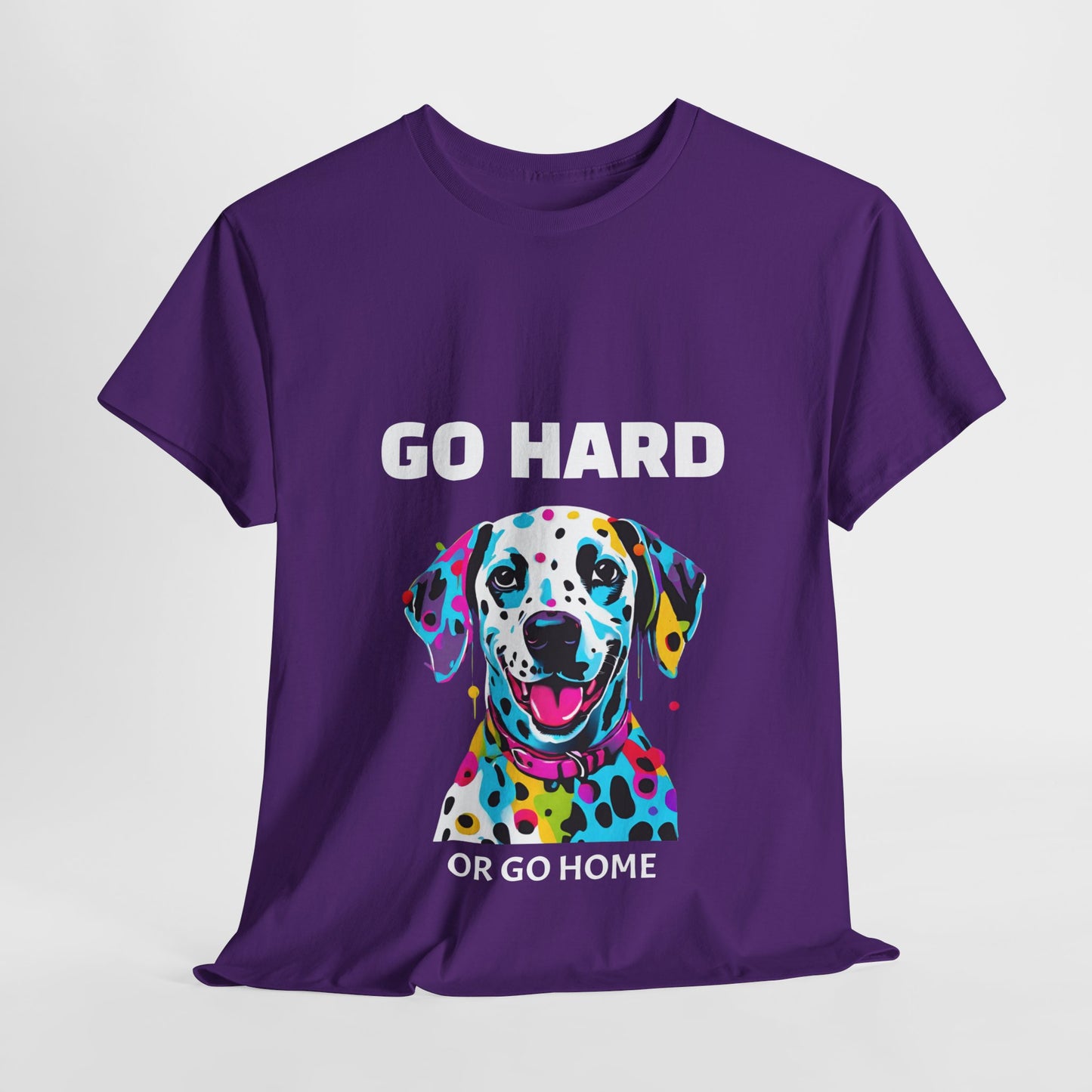 Dalmatian Dog Pop Art  - Go Hard Or Go Home Flashlander Gym Shirt