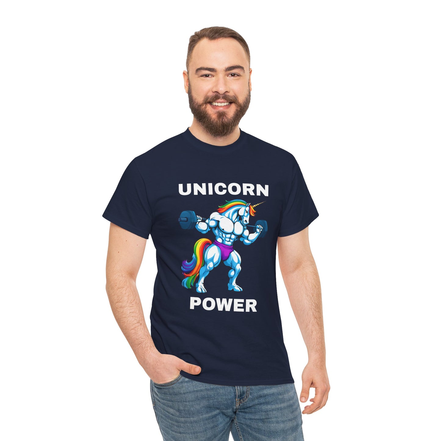 Muscle Unicorn Power  - Flashlander Gym Shirt