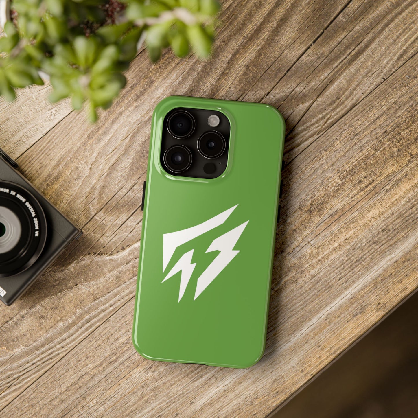 Flashlander Thunders Tough Phone Cases for all Iphone and Samsung Galaxy Green