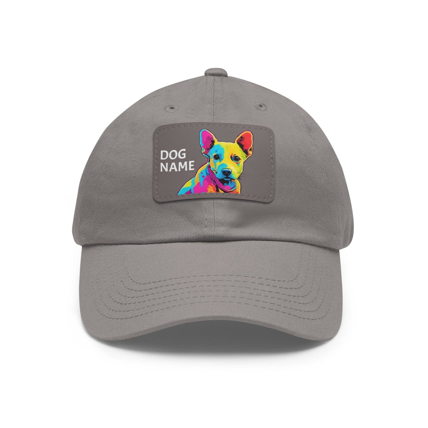 Pigbull Dog Hat Sportswear Cap Pigbull Pop Art Hat Dad Hat with Patch (Rectangle) Baseball Cap Pigbull Cap Pigbull Hat Pigbull Dog Hat Pigbull Dog Cap