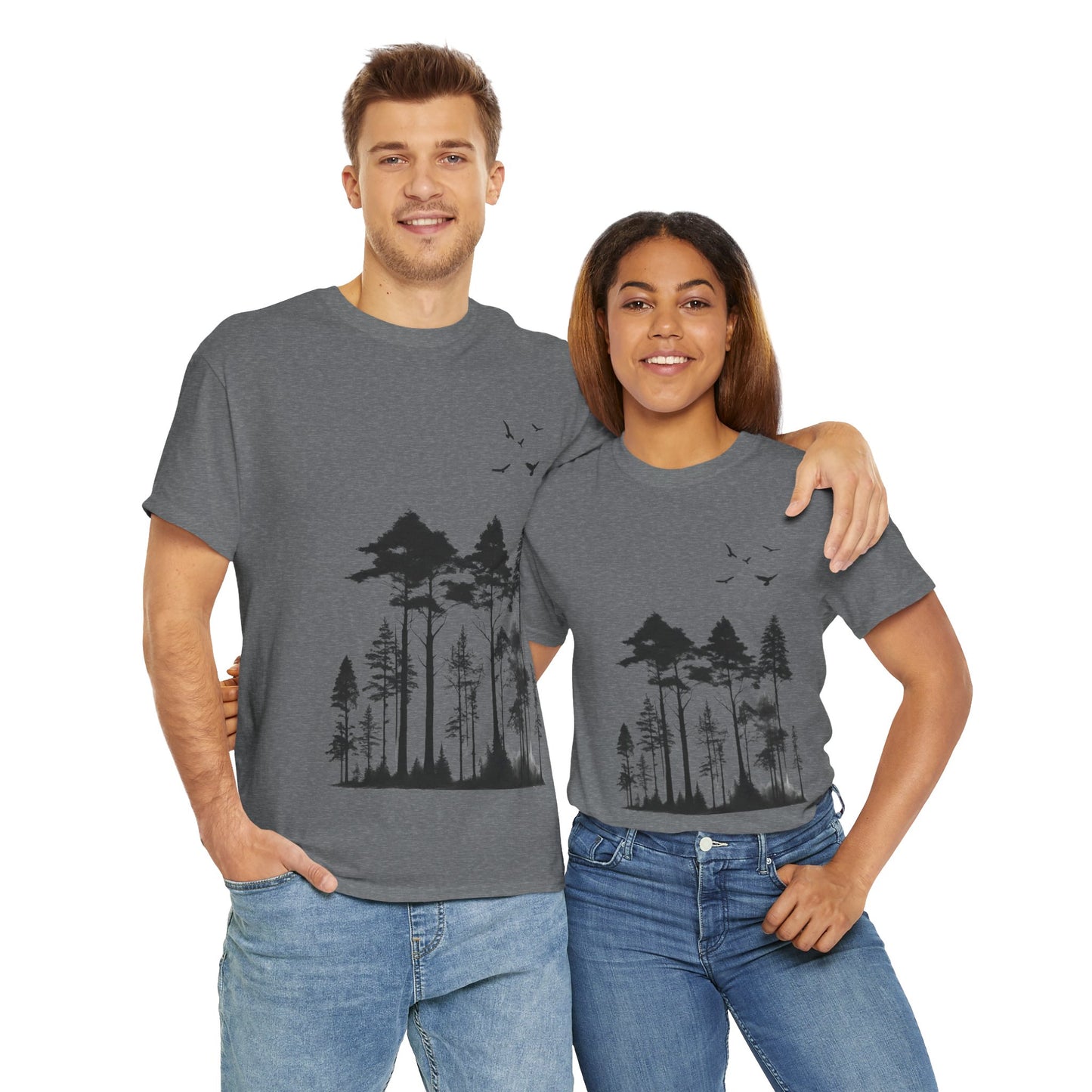 T-shirt de sport Pine Tree Forest Flashlander