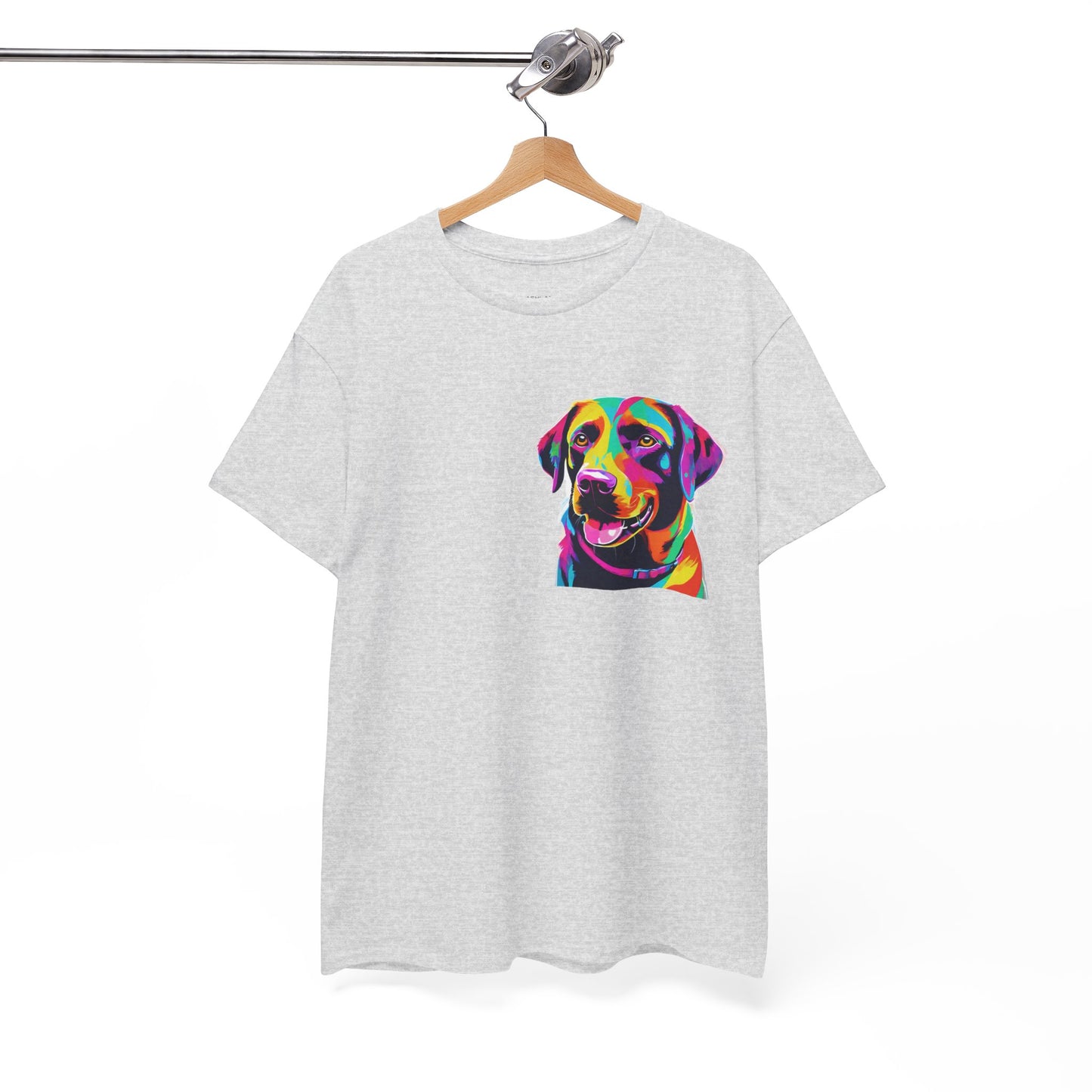 Pop Art Lab Dog in the Heart Flashlander Gym Shirt