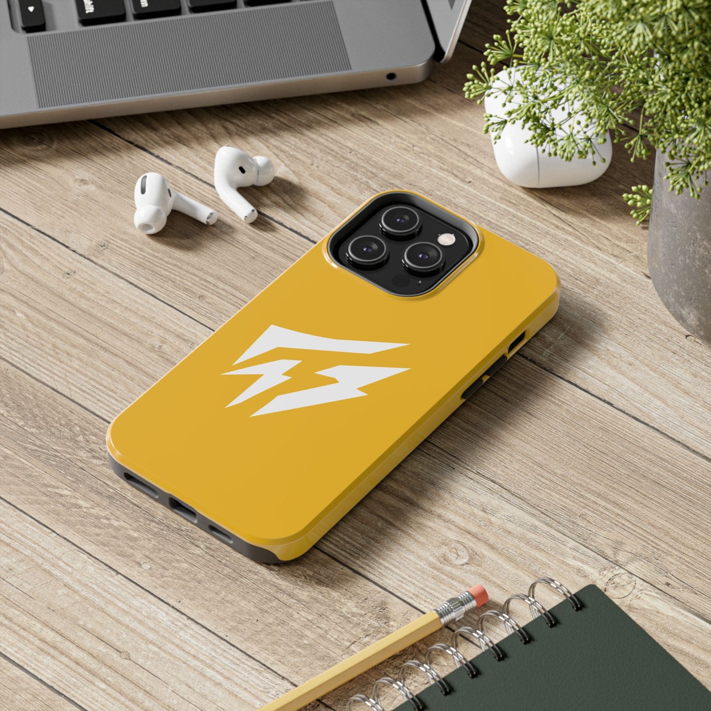 Flashlander Thunders Tough Phone Cases for all Iphone and Samsung Galaxy Yellow